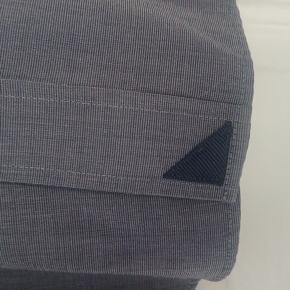 Men's UNTUCKit Men's Button Up Shirt Cotton Sherwood Grey Long Sleeve Shirt - Picture 9 of 16